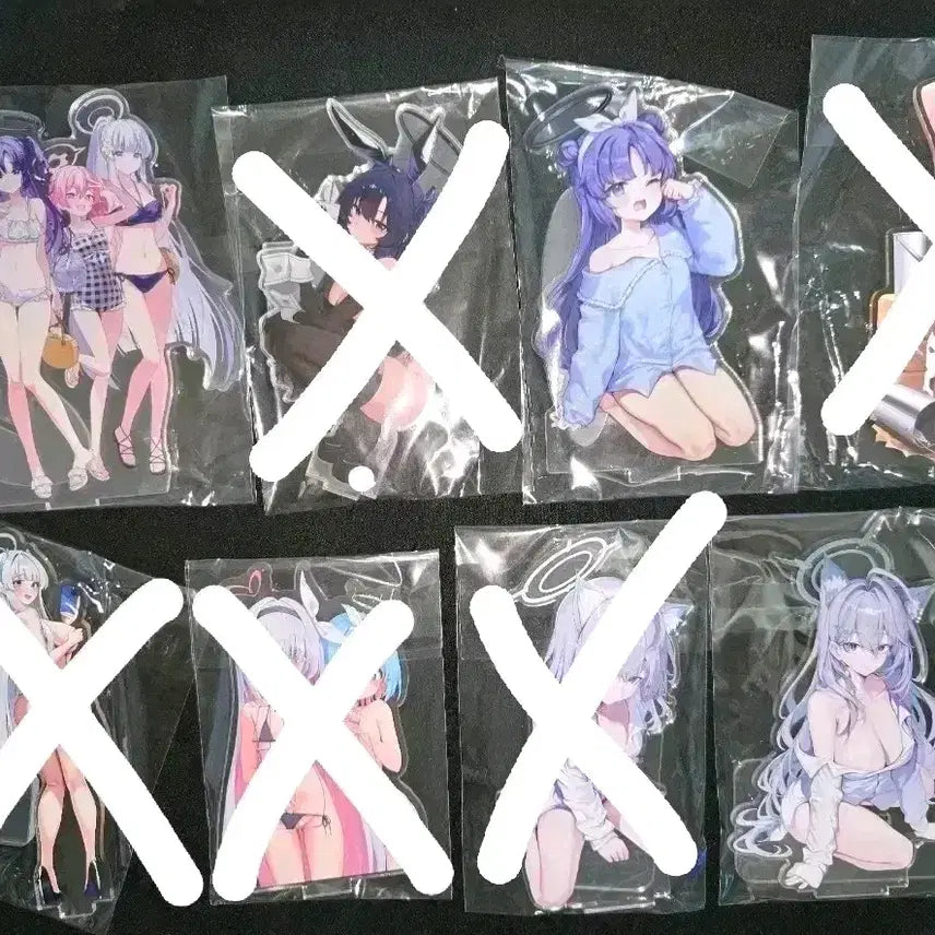 [BUNJANG] Blue Archive Acrylic Standees / 블루아카이브 아크릴 정리