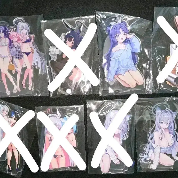 [BUNJANG] Blue Archive Acrylic Standees / 블루아카이브 아크릴 정리