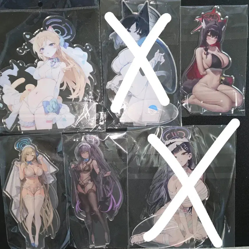[BUNJANG] Blue Archive Acrylic Standees / 블루아카이브 아크릴 정리