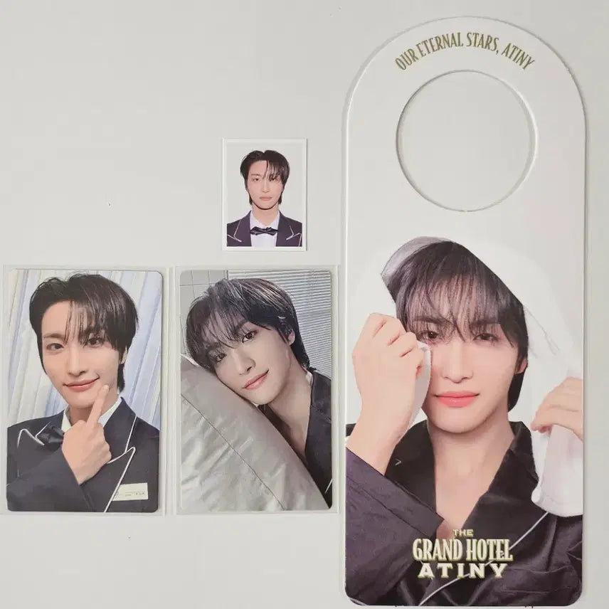 [BUNJANG] ATEEZ Seonghwa 6th Gen Membership Kit Photocard Set / 에이티즈 성화 6기 멤버쉽 키트 (포카2+도어행거+증사)성화