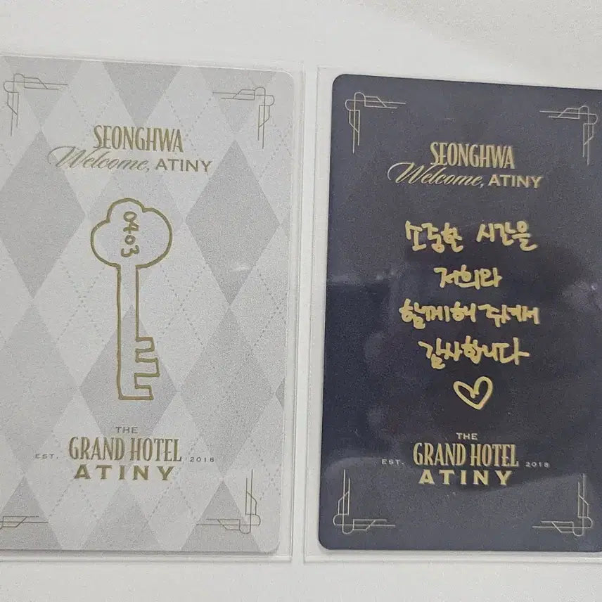 [BUNJANG] ATEEZ Seonghwa 6th Gen Membership Kit Photocard Set / 에이티즈 성화 6기 멤버쉽 키트 (포카2+도어행거+증사)성화