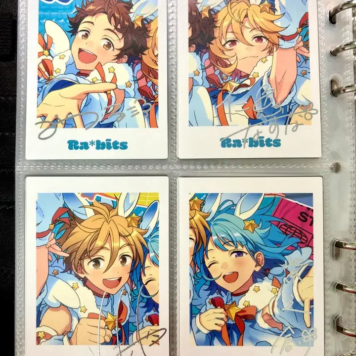 [BUNJANG] Ensemble Stars! Rabbits Trip Minowa Hiro Light Blue Photocard Bundle Set / 앙스타 라빗츠 트립 파샷츠 미츠루 나즈나 토모야 하지메 일괄
