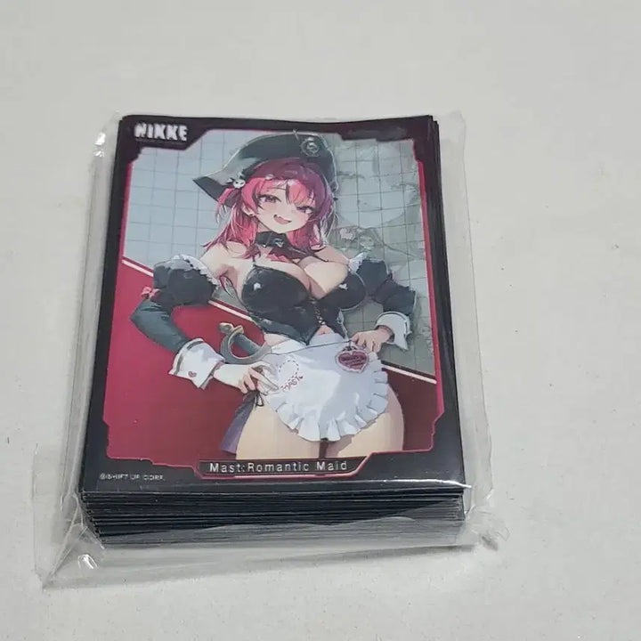 [BUNJANG] Yu-Gi-Oh! Double Victory Goddess Nikke Mist Romantic Maid Card Sleeves (50 count) / 유희왕 2중 승리의 여신 니케 미스트 로망틱 메이드 프텍 중고 50매
