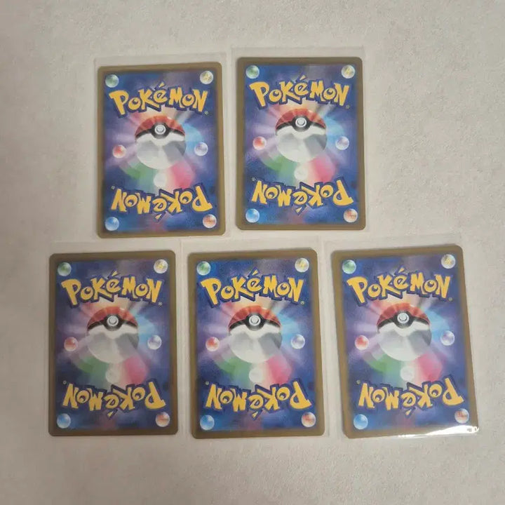 [BUNJANG] Pokemon Card Charmander 5-Card Set (Japanese Version) / [일판]포켓몬 카드 파이리 5종 세트