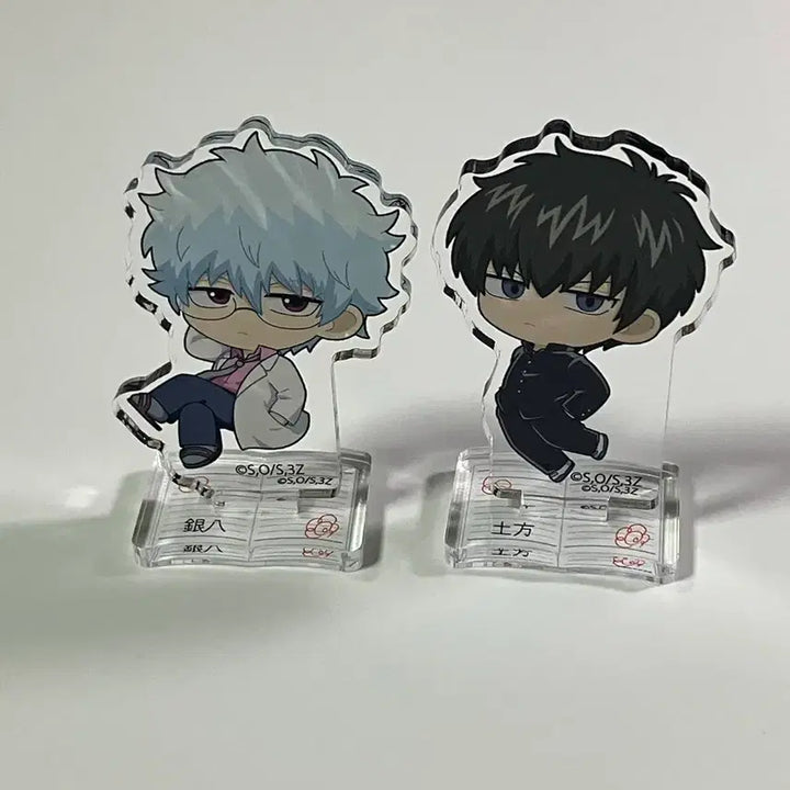 [BUNJANG] Gintama Mini Acrylic Stand Bundle Set (Hijikata, Gintoki, Ginpachi) / (일괄)은혼 삼젯 긴파치 긴토키 히지카타 미니 아크릴