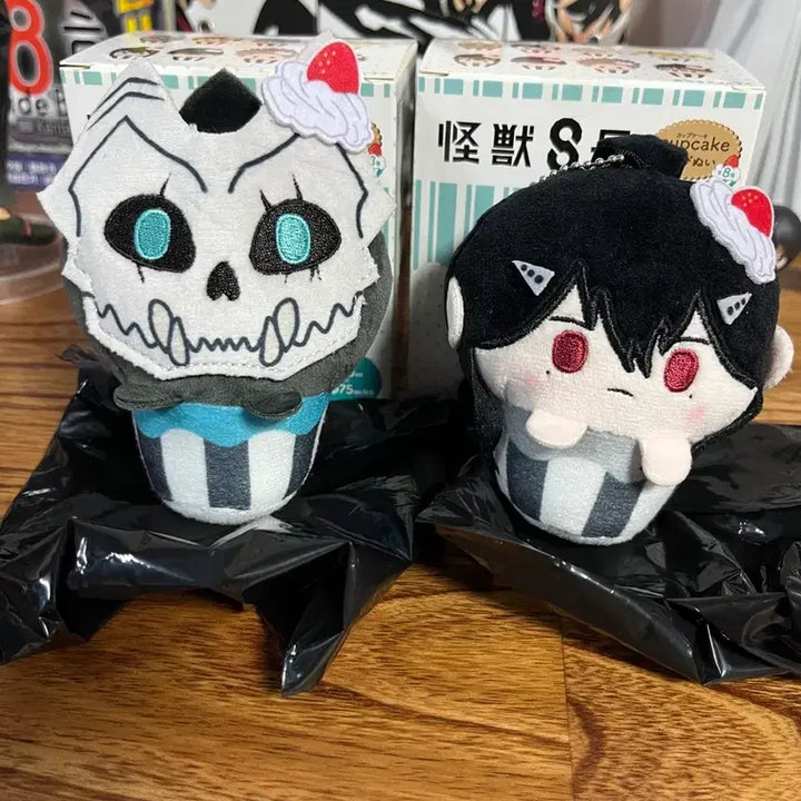 [BUNJANG] Kaiju No. 8 Cupcake Plush Set Kafka Mina / 괴수8호 컵케이크 누이 카프카 미나 일괄
