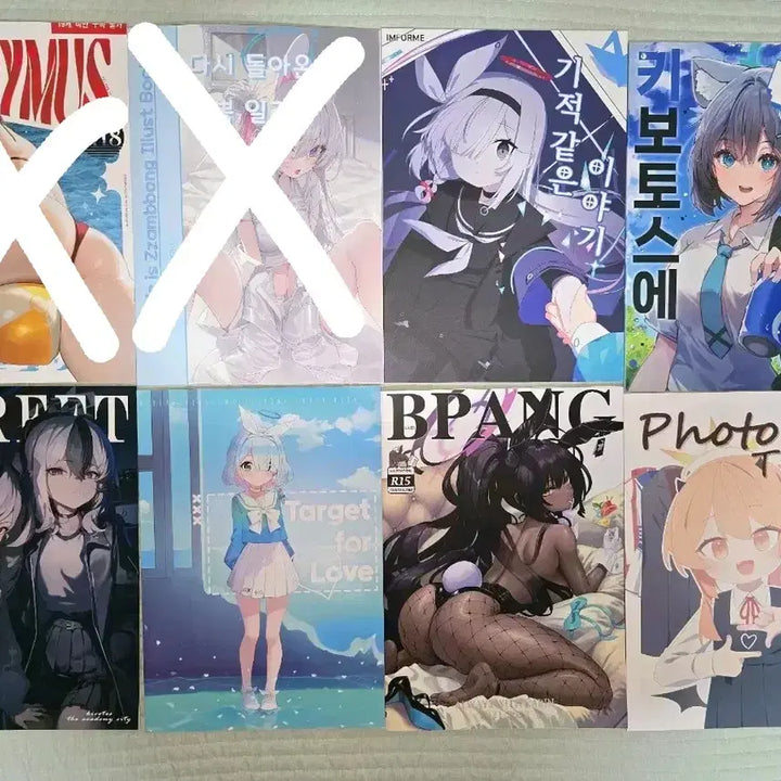 [BUNJANG] Blue Archive and Various Genre Doujinshi / 블루아카이브, 각종 장르 회지