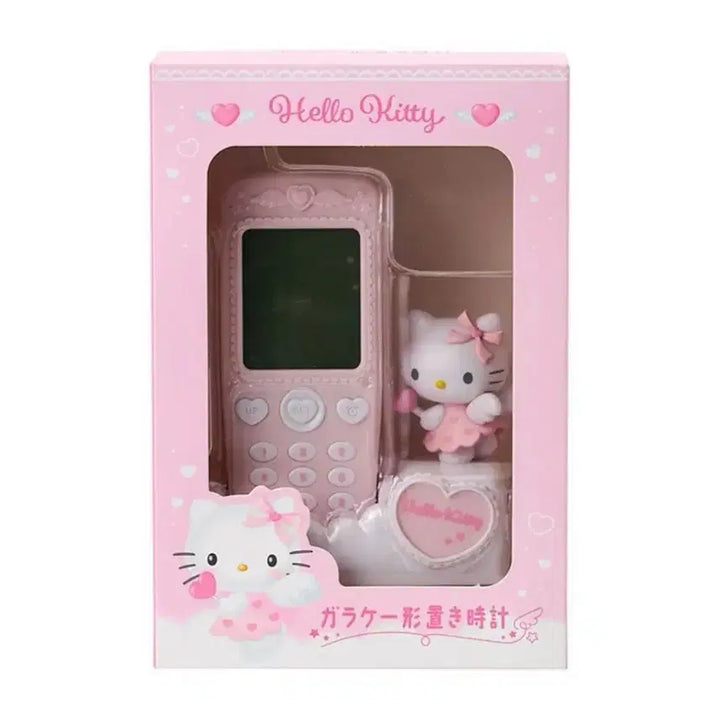 [BUNJANG] Sanrio Yumemir Taku Taku Desk Clock / 산리오 유메미루 탁상시계 키티 핸드폰 알람시계