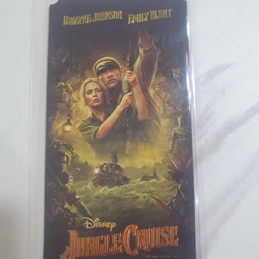 [BUNJANG] Megabox Jungle Cruise Special Edition Ticket / 오티 메가박스 정글크루즈