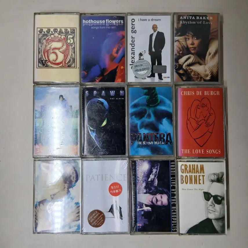 [BUNJANG] Various Artists Cassette Tape Bundle Set / 카세트테이프 정품12개
