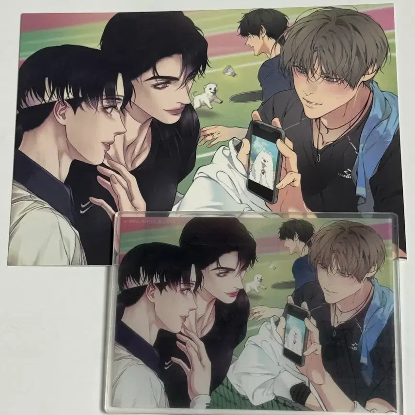 [BUNJANG] Team Resin Guyaok Cloud Acrylic Card Split Set / 팀레진 아크릴 카드 분철 귀야곡 클라우드 양도