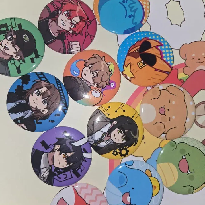 [BUNJANG] Pixelie Badge Bundle Set / 픽셀리 뱃지 일괄