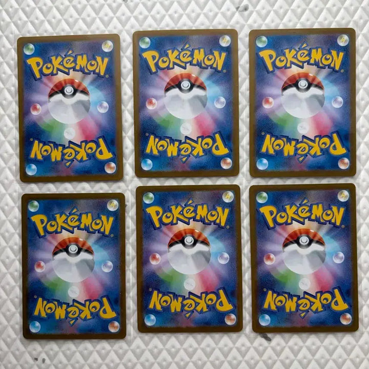 [BUNJANG] Pokemon Master Ball 6 Types Set (Japan) / 포켓몬 마스터볼 6종 (일판)