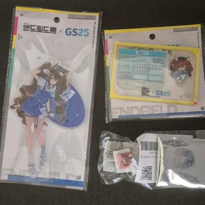 [BUNJANG] Endfield Gilbert A Acrylic Stand &amp; Keycap Set / 엔드필드 GS25 질베르타 3종 ( 아크릴스탠드2, 키캡1)