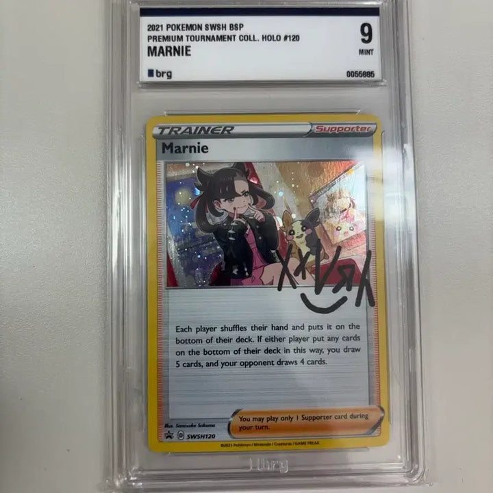[BUNJANG] Pokemon Card North America Mari Signed Promo BRG9 / 포켓몬카드 북미 마리 싸인 프로모 BRG9