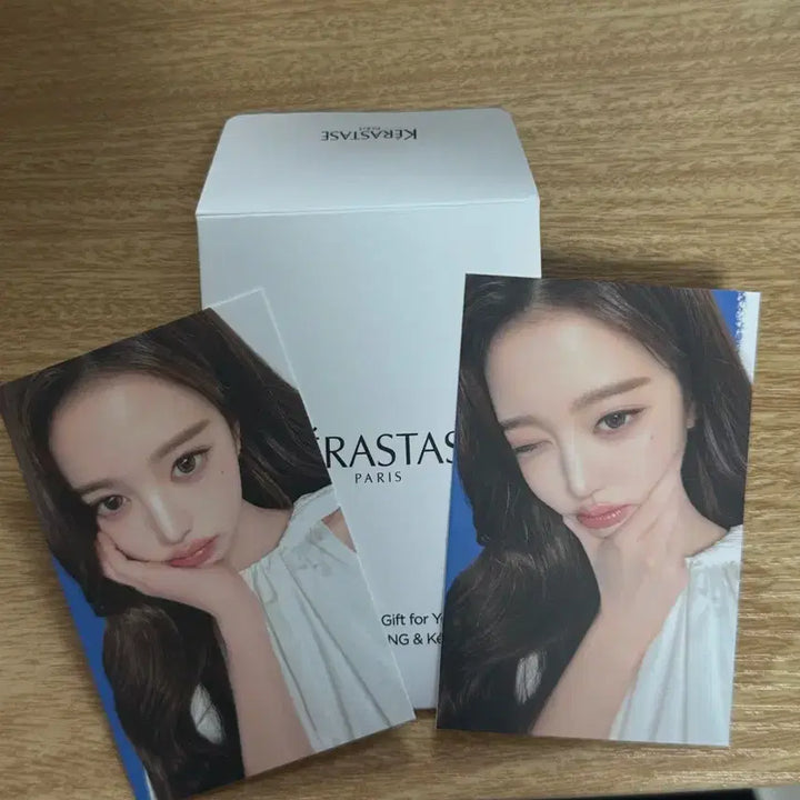[BUNJANG] Wonyoung Jang Kerastase Photocard Set (2) / 케라스타즈 장원영 포토카드 2장