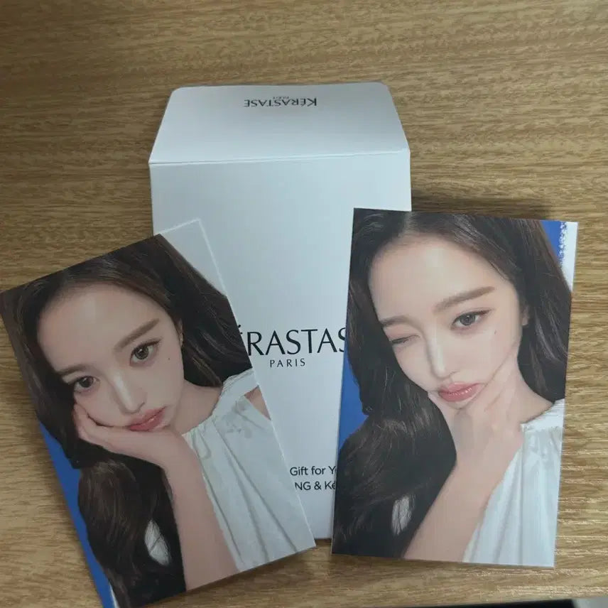 [BUNJANG] Wonyoung Jang Kerastase Photocard Set (2) / 케라스타즈 장원영 포토카드 2장