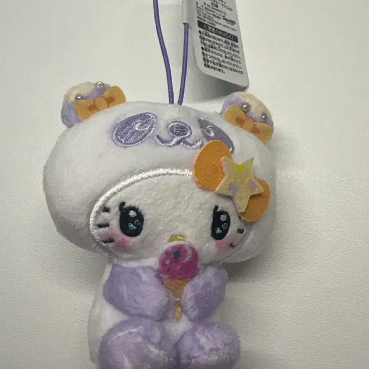 [BUNJANG] Sanrio Hello Kitty Panda Baby Mascot Plush / 키티 마스코트 후류 판다 베이비