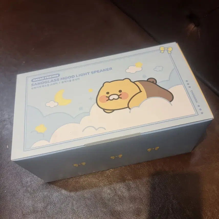 [BUNJANG] Kakao Friends Chun-Sik Hourglass LED Mood Lamp Bluetooth Speaker / 카카오프렌즈 춘식이 모래시계 LED 무드등 블루투스 스피커