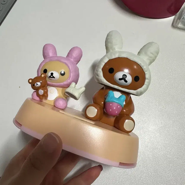 [BUNJANG] Rilakkuma Usagi Rabbit Nohohon Solar Powered Mascot Doll / 리락쿠마 우사기 토끼 노호혼 태양열 마스코트 인형