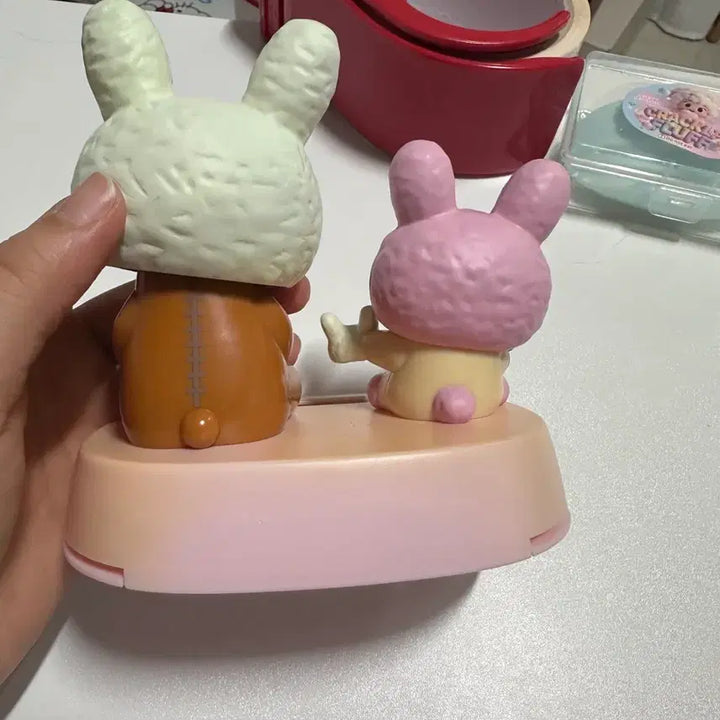 [BUNJANG] Rilakkuma Usagi Rabbit Nohohon Solar Powered Mascot Doll / 리락쿠마 우사기 토끼 노호혼 태양열 마스코트 인형