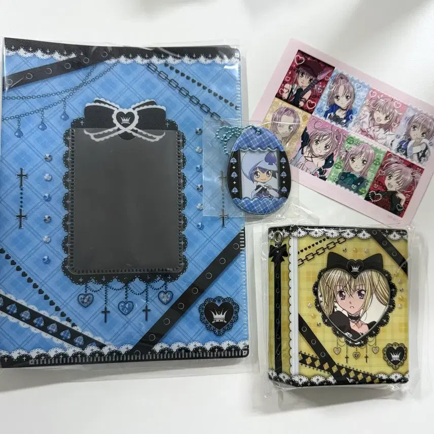 [BUNJANG] Shugo Chara! Card Binder, Card Holder, Keychain, Photo Cards, Sticker Bundle Set / 일괄) 캐릭캐릭체인지 포카 바인더 포카 홀더 증명사진 키링 아무 증사 스티커