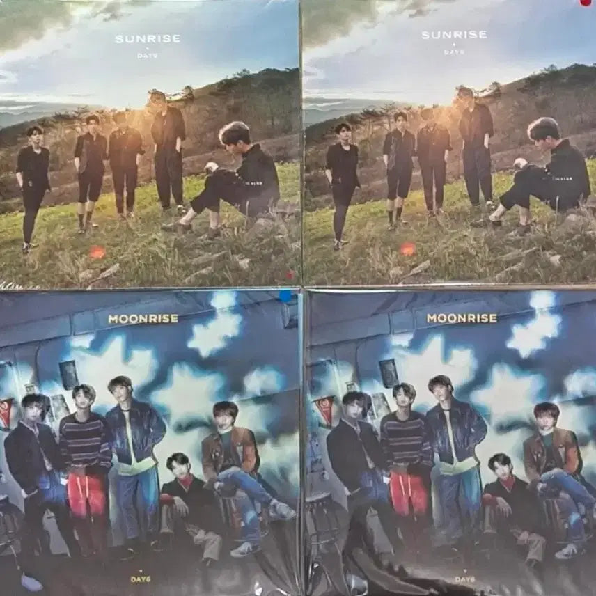 [BUNJANG] Day6 MOONRISE SUNRISE LP Bundle Set / 데이식스 lp 일괄  MOONRISE SUNRISE LP 전색상