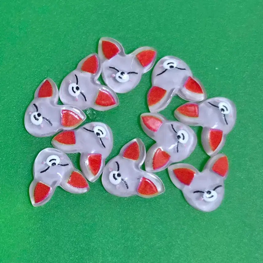 [BUNJANG] Stray Kids Foxi-ni Nail Tips 10pcs + Random Nail Tips / 스트레이키즈 폭시니 네일팁 10개와 랜덤 네일팁
