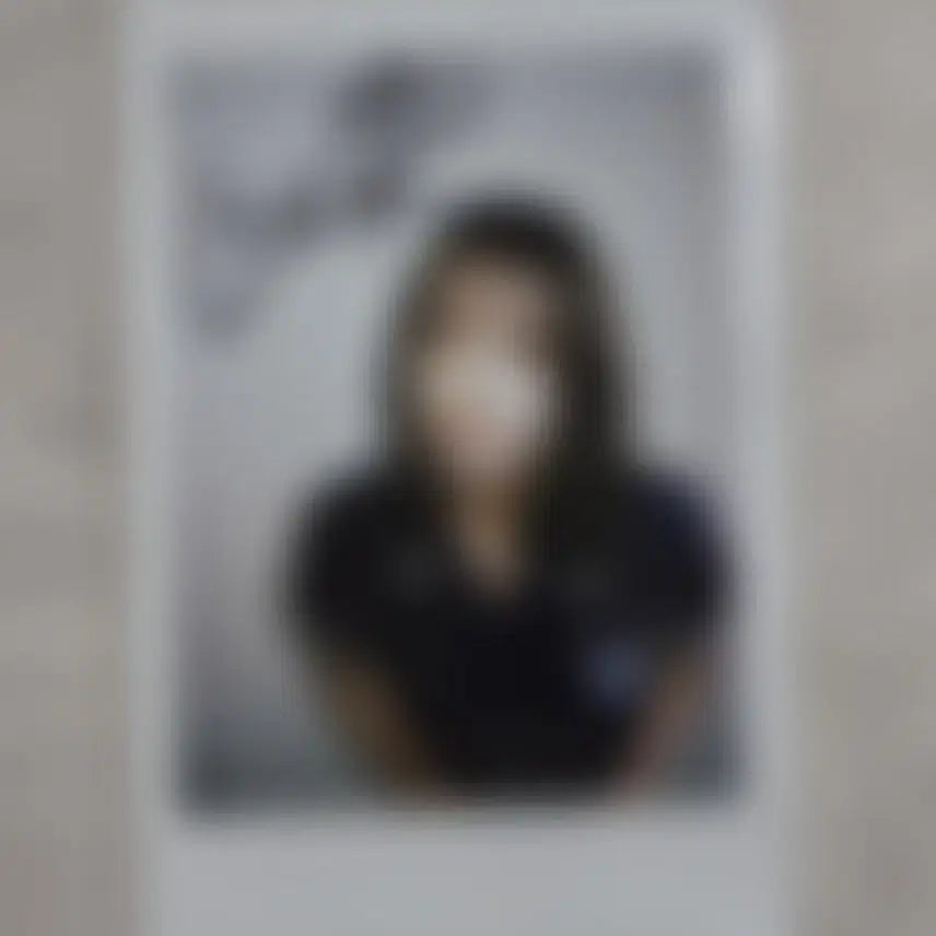 [BUNJANG] QWER Chaeyeon Signed Polaroid / QWER 시연 고민중독 교복 싸인 폴라로이드 판매합니다