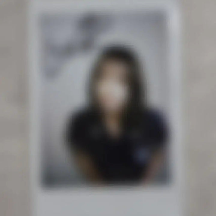 [BUNJANG] QWER Chaeyeon Signed Polaroid / QWER 시연 고민중독 교복 싸인 폴라로이드 판매합니다