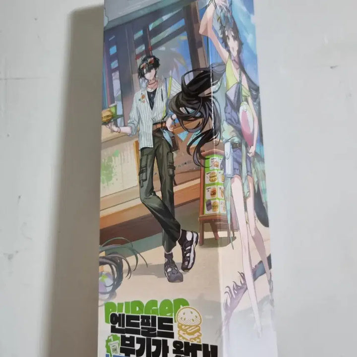 [BUNJANG] Arknights: Endfield Frank Burger Collaboration Desk Mat / 명일방주 엔드필드 프랭크버거 장패드 데스크패드 데스크매트