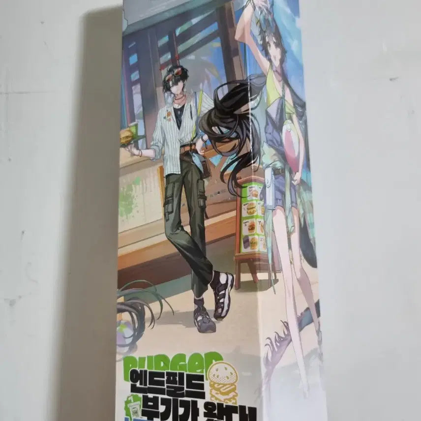 [BUNJANG] Arknights: Endfield Frank Burger Collaboration Desk Mat / 명일방주 엔드필드 프랭크버거 장패드 데스크패드 데스크매트