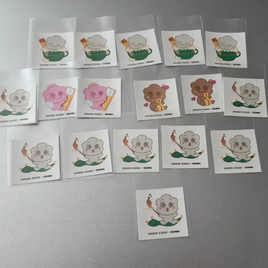 [BUNJANG] BLACKPINK Jisoo SHUMON Sticker Set / [급처]지수 쿠크슈몬 스티커 블랙핑크 SHUMON BLACKPINK JISOO