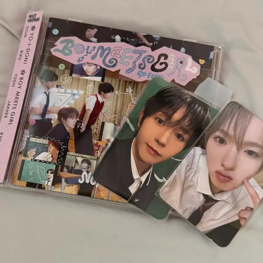 [BUNJANG] NCT WISH Boy meets girl Sakuya Ryo Bundle Set Photocard / 엔시티위시 보이미츠걸 료 사쿠야 일괄 판매