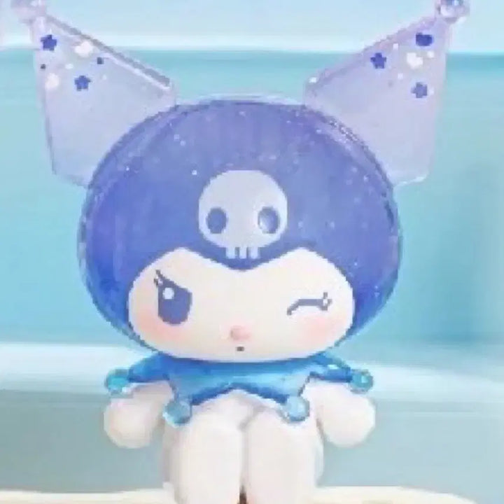 [BUNJANG] Sanrio Kuromi Figure (Ramune Blueberry) / 판매) 쿠로미 피규어 탑토이 라무네 블루베리 산리오