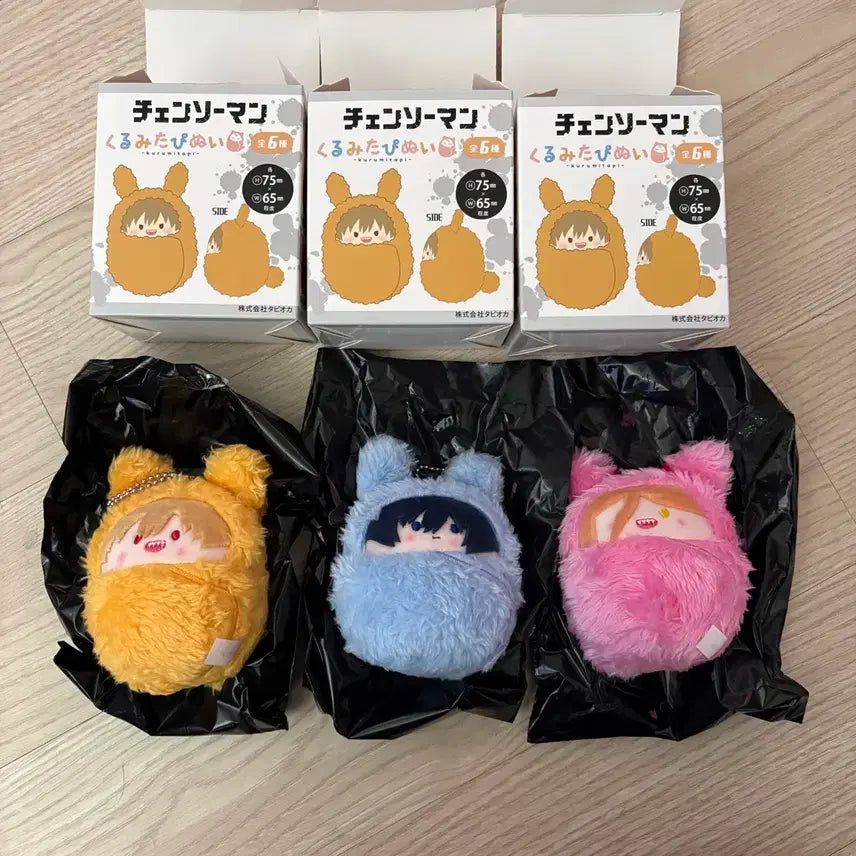 [BUNJANG] Chainsaw Man Tappi Nui Doll Bundle Set / 새상품 체인소맨 타피누이 인형 일괄