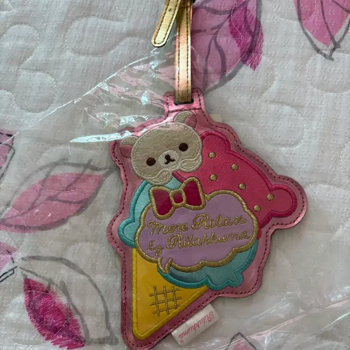 [BUNJANG] Rilakkuma 2010 Ice Cream Dangling Name Tag / 2010 코리락쿠마 아스크림 대롱대롱 네임택