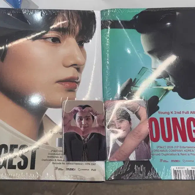[BUNJANG] Day6 Young K Seven Eleven Photocard + Album Set / 데이식스 세븐일레븐 영케이 포카+앨범