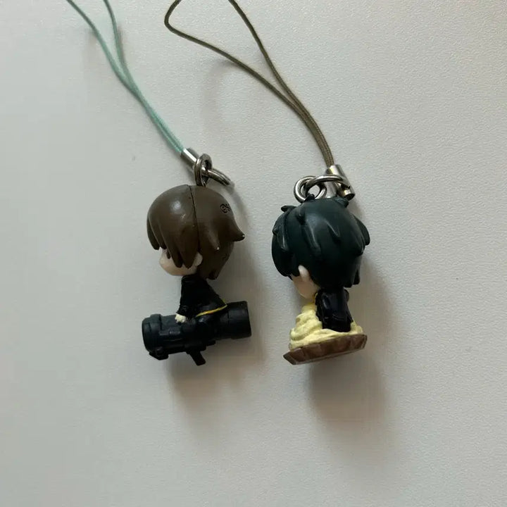 [BUNJANG] Gintama Okita Hijikata Mini Figure Keychain Set / 일괄) 은혼 소고 히지카타 미니 피규어 키링 고전 굿즈 마요네즈