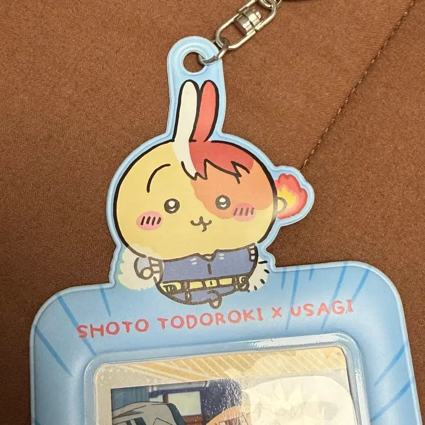 [BUNJANG] My Hero Academia x Chiikawa Todoroki Shoto Usagi Collaboration Photocard Holder / 토도로키 쇼토 히로아카 치이카와 콜라보 포카 홀더