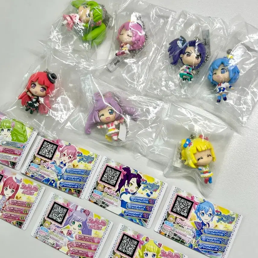 [BUNJANG] PriPara Pretty Series Solami Smile Dressing Pafé Paruru Classic Figure Gacha Charm / 프리파라 프리티시리즈 솔라미스마일 드레싱파페 파루루 고전 피규어 가챠 데포르메 키링