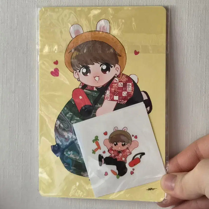 [BUNJANG] BTS Jungkook V Jimin J-Hope RM Suga Jin Bundle Set Stickers Postcards / 방탄 방탄소년단 bts 비공굿 스티커 엽서 정국 뷔 지민 제이홉 RM 슈가 진