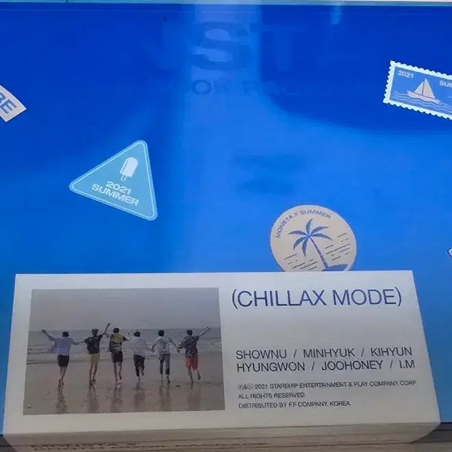 [BUNJANG] MONSTA X 2021 Summer Package Chill La Mode / 몬스타엑스 2021 써머 패키지 칠락 모드
