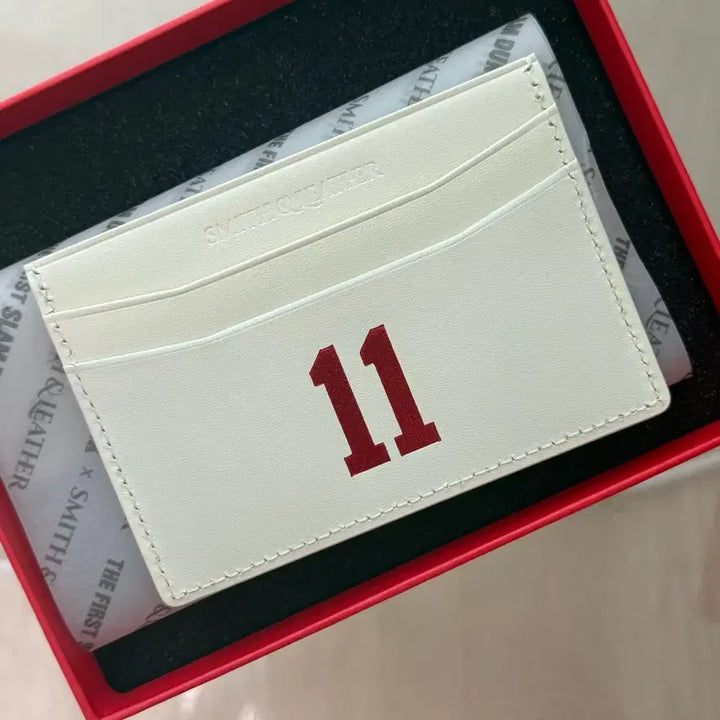 [BUNJANG] Slam Dunk Smith &amp; Leather Official Card Holder (Seo Tae Woong Engraved) / 슬램덩크 스미스앤레더 공식 카드지갑(슬덩 서태웅 각인)