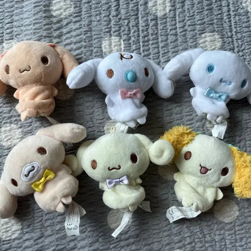 [BUNJANG] Sanrio Cinnamoroll Friends Finger Puppets 6-Piece Set / 시나모롤 프렌즈 손가락 인형