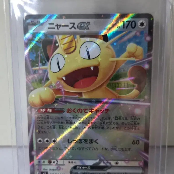 [BUNJANG] Pokemon Card Japanese Meowth EX / 포켓몬카드 일판 나옹 EX
