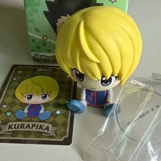 [BUNJANG] Hunter x Hunter Chinese Sitting Figure Kurapika / 헌터x헌터 중국 좌식 피규어 크라피카 눌셋