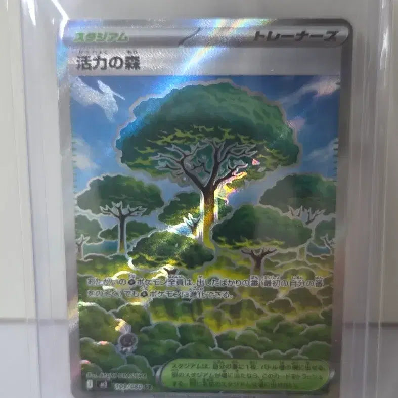 [BUNJANG] Pokémon Card Japanese Forest of Vitality SR / 포켓몬카드 일판 활력의 숲 SR