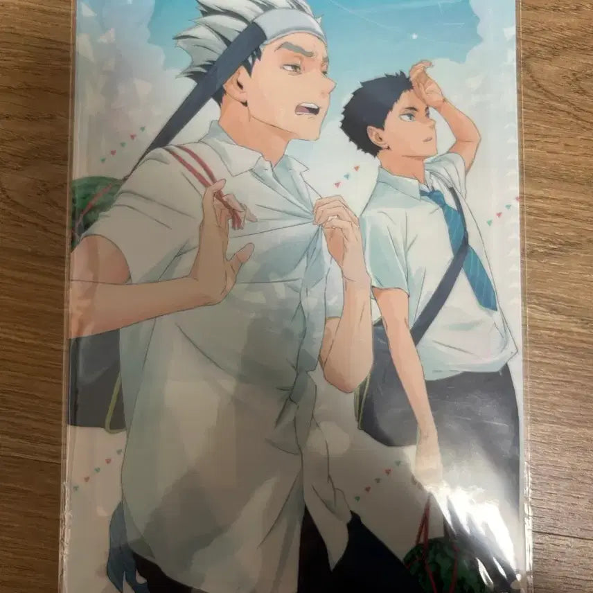 [BUNJANG] Haikyuu!! Bokuto Koutarou &amp; Akaashi Keiji Clear File / 하이큐 클리어파일 보쿠토 아카아시