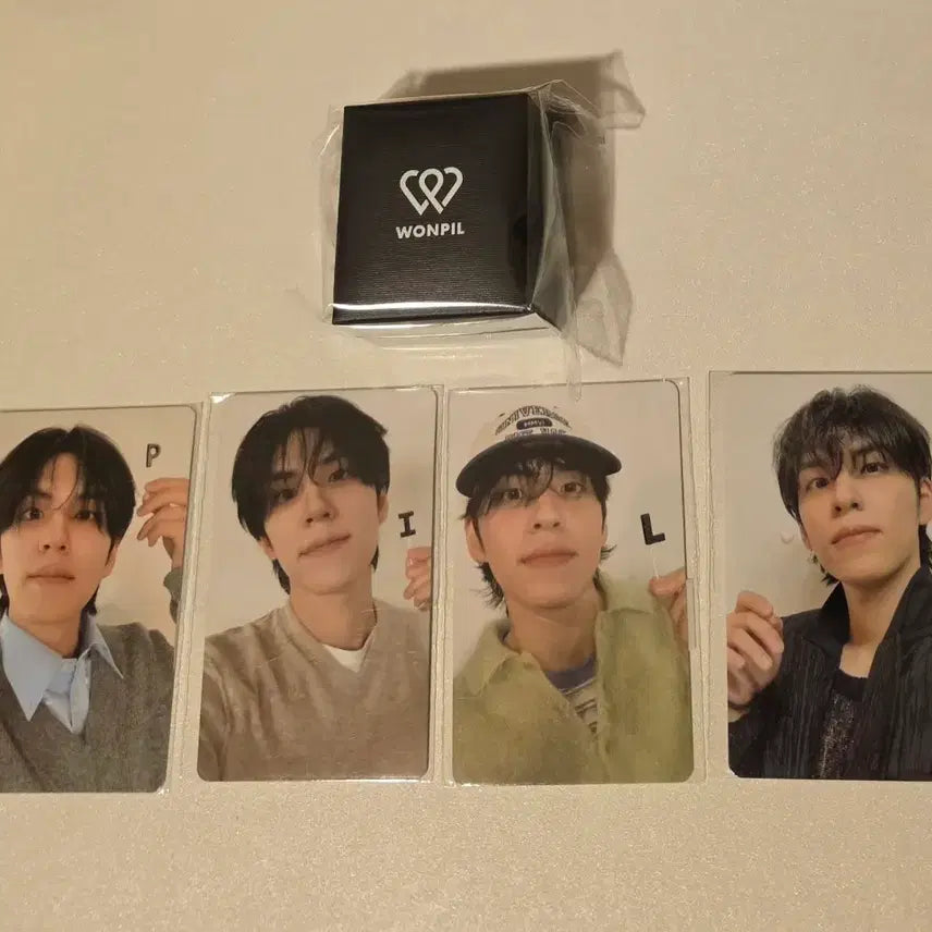 [BUNJANG] DAY6 Wonpil Unfiltered MD Silver Ring Set / 데이식스 원필 언필터드 엠디 실버링 반지 미개봉 4만원 포카 세트 양도